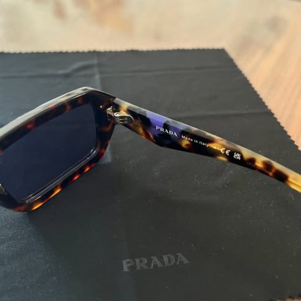 Prada Rectangular Sunglasses Like New! Only Worn … - image 3